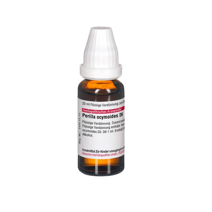 Perilla ocymoides D6 DHU Dilution, 20 ml Lösung