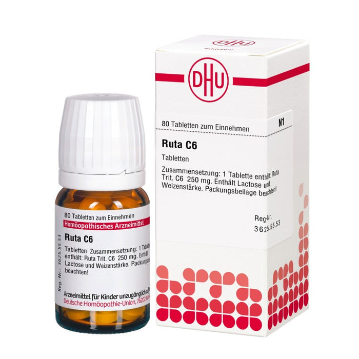 DHU Ruta C6 Tabletten, 80 St. Tabletten