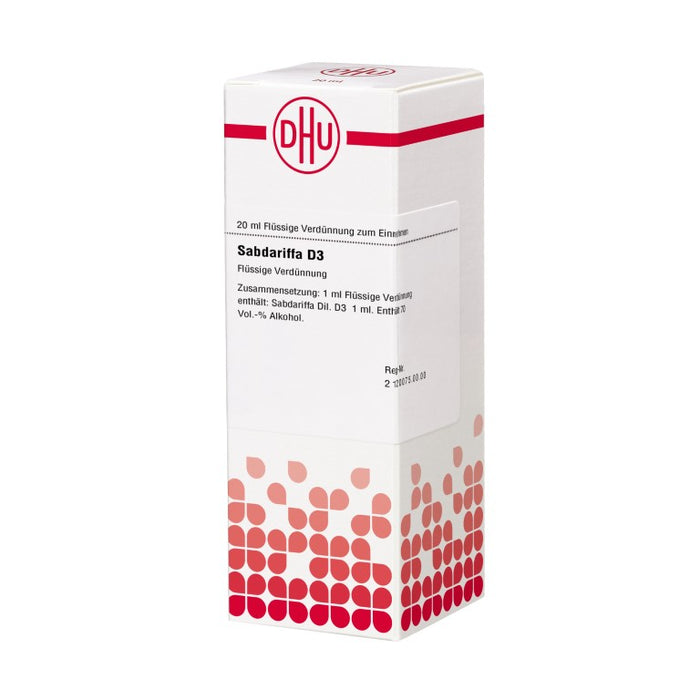 Sabdariffa D3 DHU Dilution, 20 ml Lösung