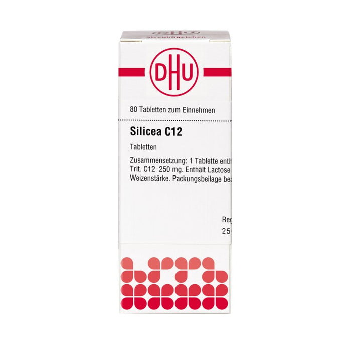 DHU Silicea C12 Tabletten, 80 pc Tablettes