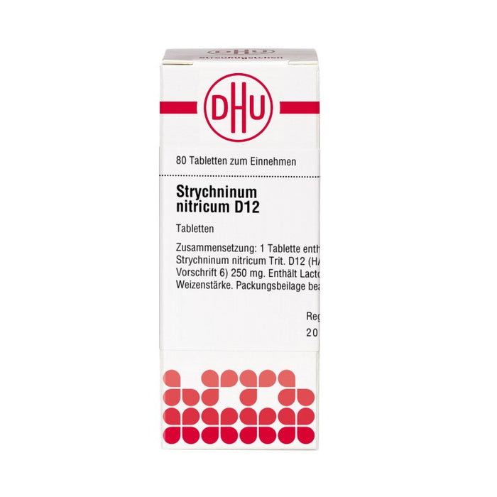 DHU Strychninum nitricum D12 Tabletten, 80 St. Tabletten