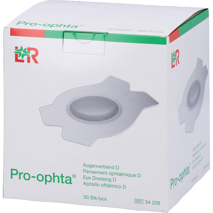 Pro Ophta Augenverband D, 50 St VER