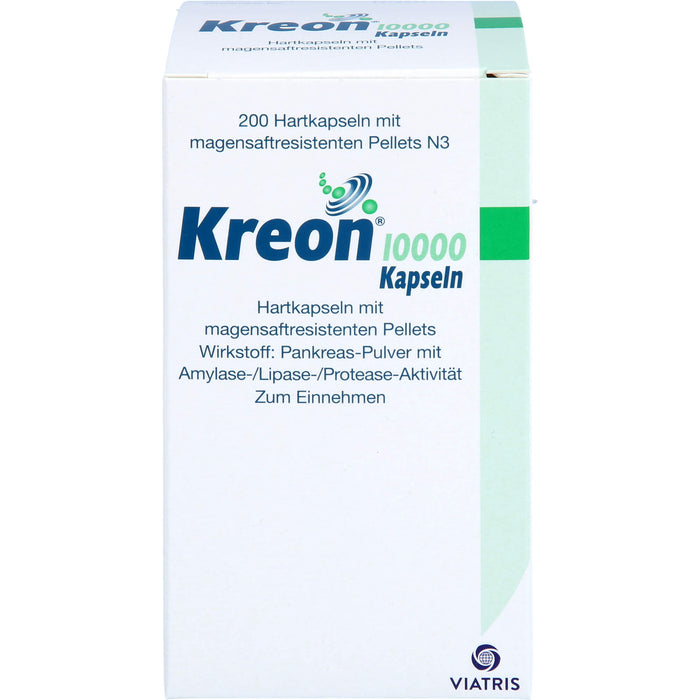 Kreon 10000 Kapseln bei Verdauungsstörungen, 200 pc Capsules