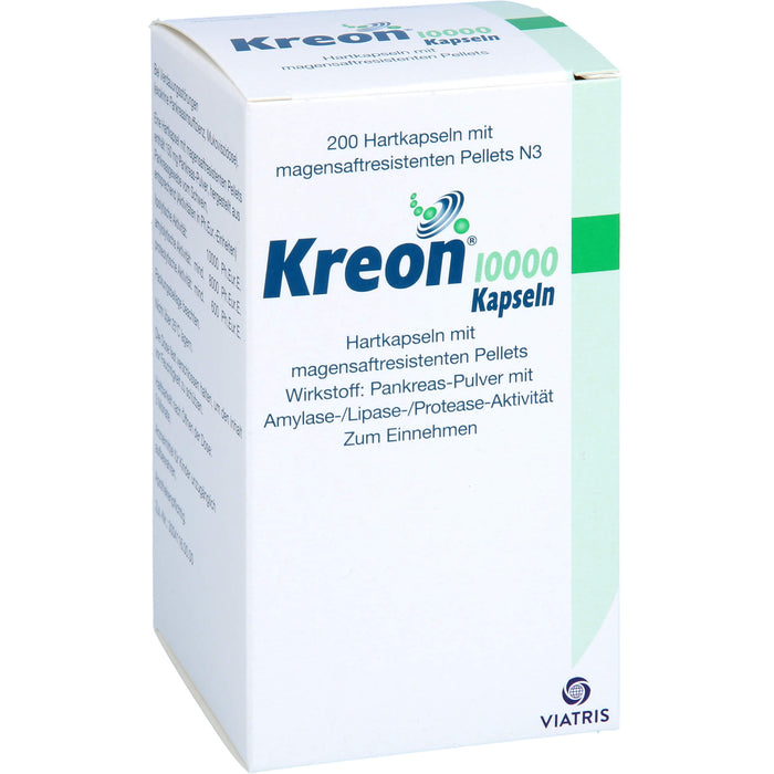 Kreon 10000 Kapseln bei Verdauungsstörungen, 200 pc Capsules