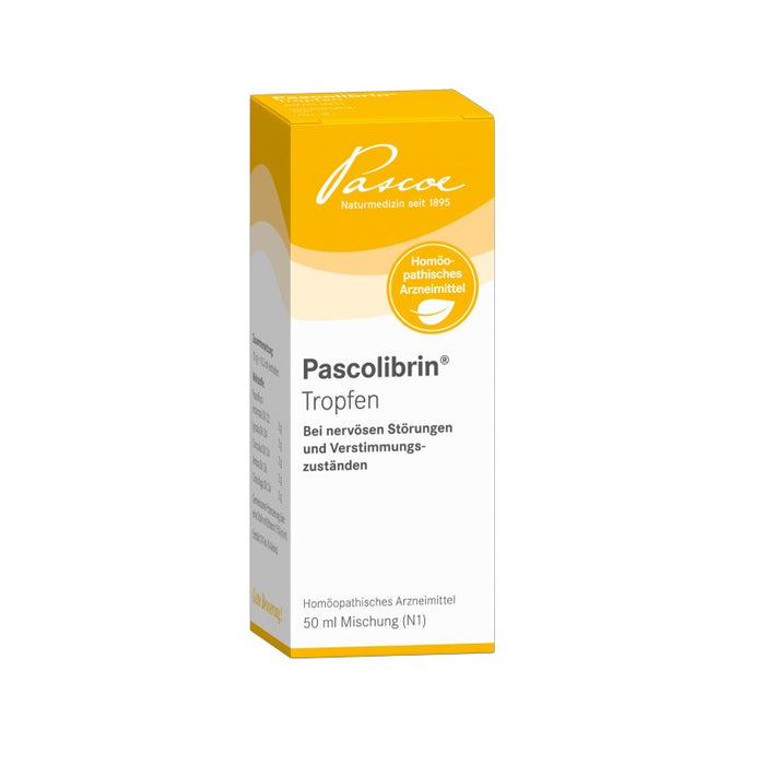 Pascolibrin Tropfen bei Verstimmungszuständen und nervösen Störungen, 50 ml Lösung