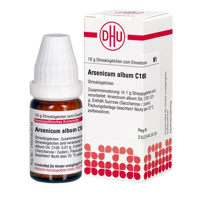 DHU Arsenicum album C100 Streukügelchen, 10 g Globules