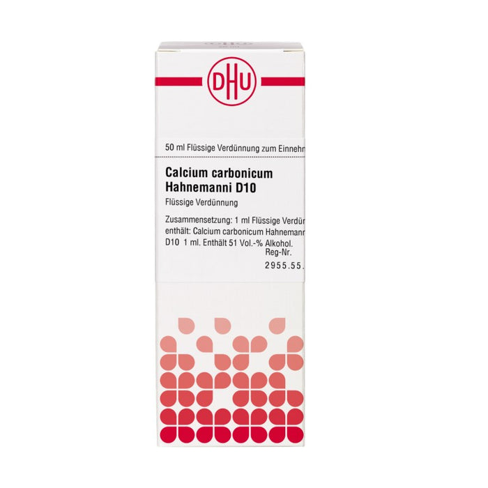 Calcium carbonicum D10 DHU Dilution Hahnemanni, 50 ml Lösung