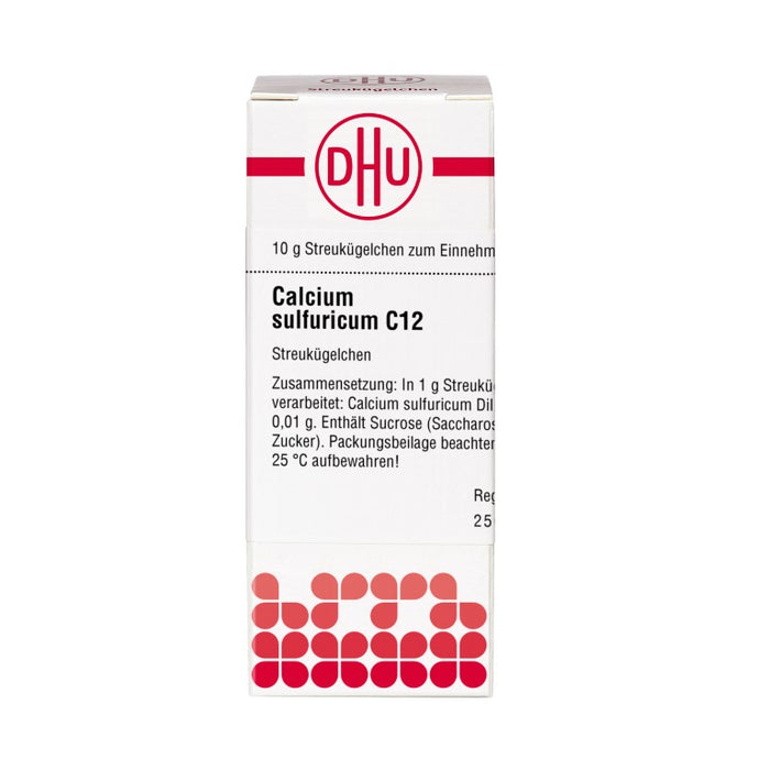 DHU Calcium sulfuricum C12 Streukügelchen, 10 g Globuli