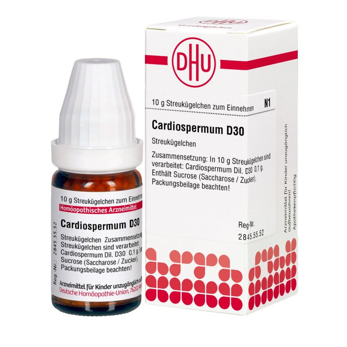 DHU Cardiospermum D30 Streukügelchen, 10 g Globules