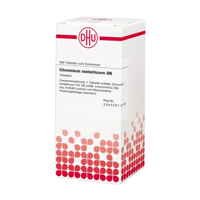 DHU Chromium metallicum D6 Tabletten, 200 St. Tabletten