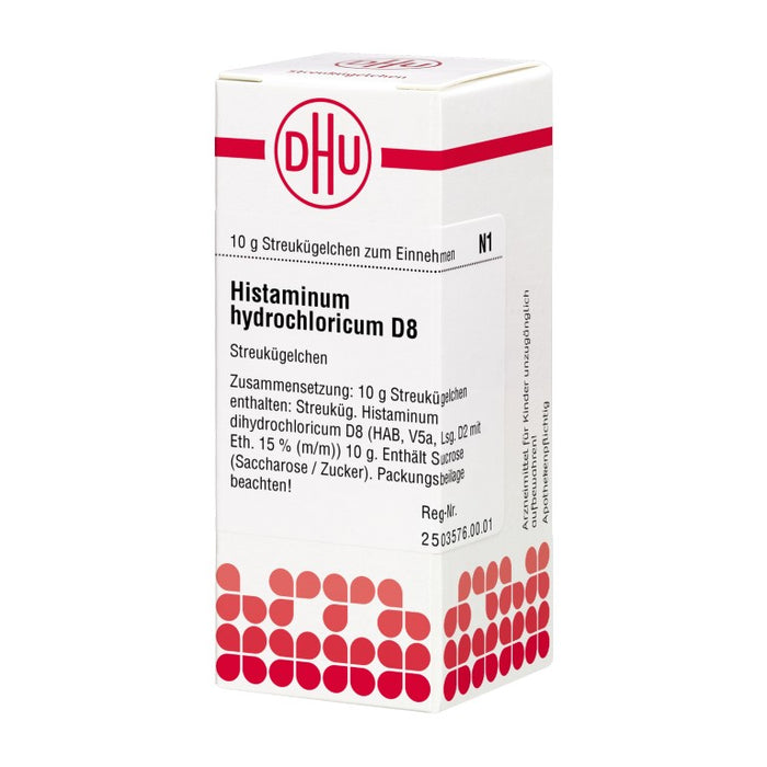 DHU Histaminum hydrochloricum D8 Streukügelchen, 10 g Globuli