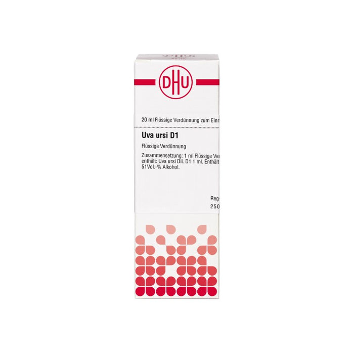 Uva ursi D1 DHU Dilution, 20 ml Lösung