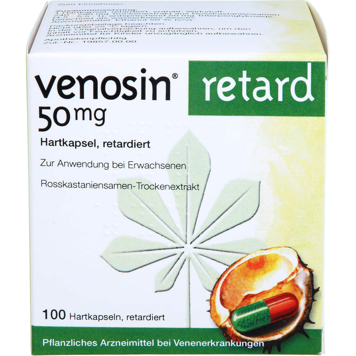 Venosin Orifarm retard Hartkapseln gegen Schmerzen, Schwellungen und Schweregefühl in den Beinen, 100 pc Capsules