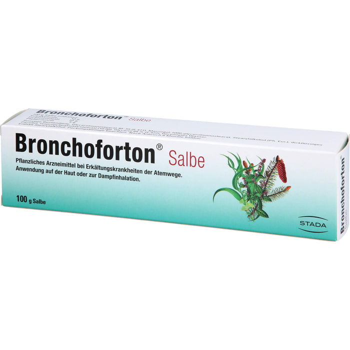 Bronchoforton Salbe bei Erkältungskrankheiten, 100 g Onguent