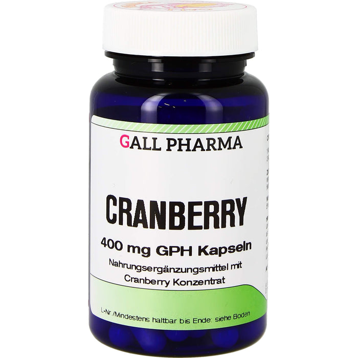 GALL PHARMA Cranberry 400 mg GPH Kapseln, 180 pcs. Capsules