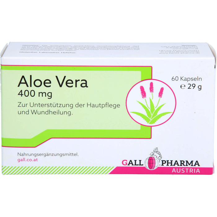 GALL PHARMA Aloe Vera 400 mg GPH Kapseln, 60 pcs. Capsules