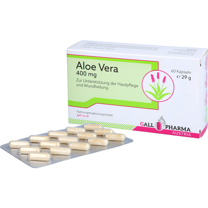 GALL PHARMA Aloe Vera 400 mg GPH Kapseln, 60 pc Capsules