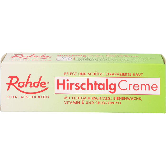 Rohde Hirschtalg Creme, 100 ml Crème