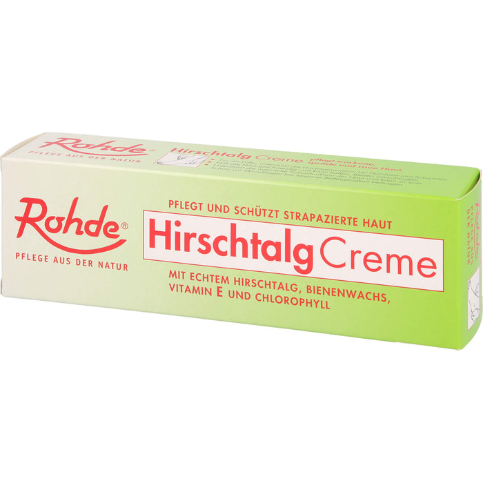 Rohde Hirschtalg Creme, 100 ml Cream