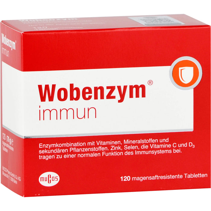 Wobenzym immun Tabletten, 120 St. Tabletten