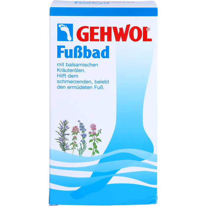 GEHWOL Fußbad mit balsamischen Kräuterölen, 400 g Badezusatz