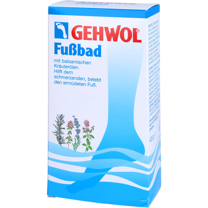 GEHWOL Fußbad mit balsamischen Kräuterölen, 400 g Badezusatz