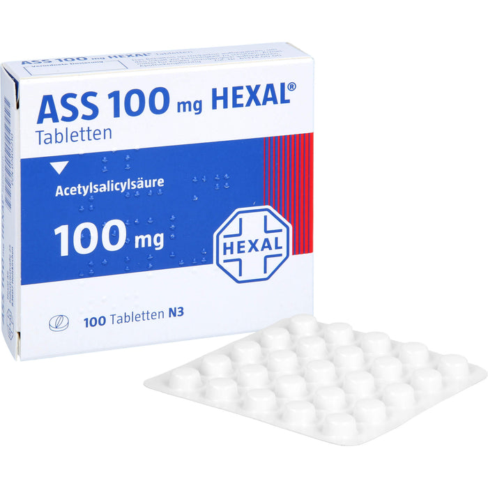 ASS 100 mg HEXAL Tabletten, 100 St. Tabletten