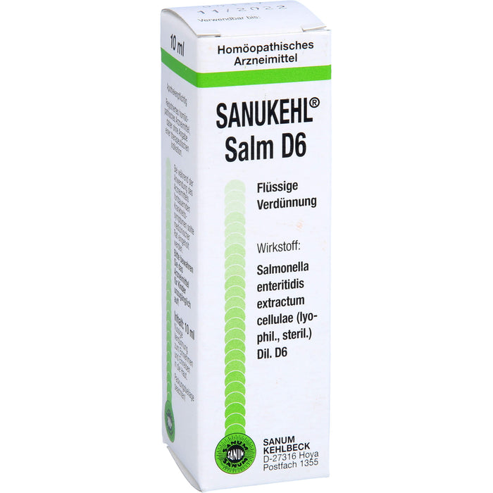 SANUM-KEHLBECK Sanukehl Salm D6 flüssige Verdünnung, 10 ml Lösung