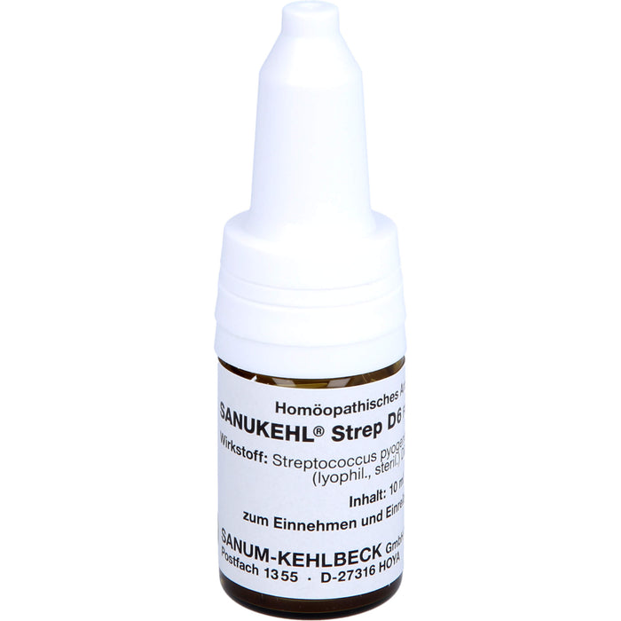 Sanukehl Strep D 6 Tropfen, 10 ml Solution