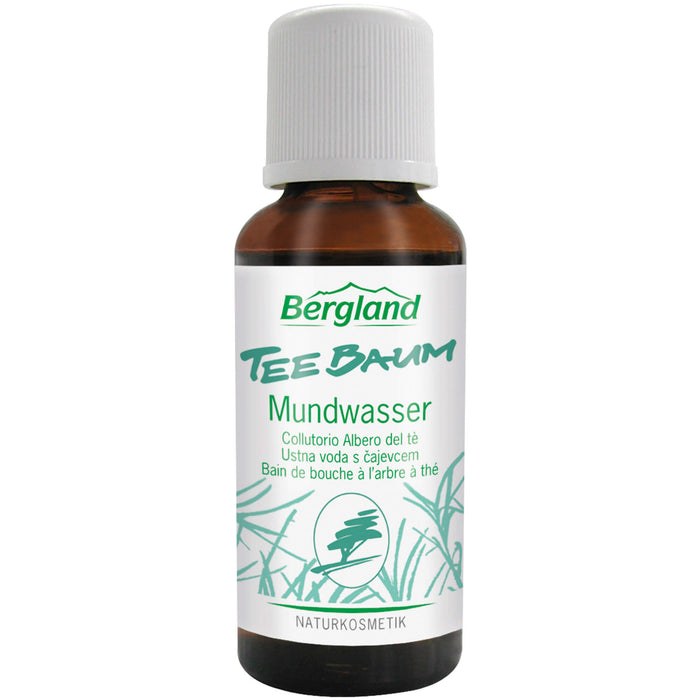 Bergland Teebaum Mundwasser, 30 ml Solution