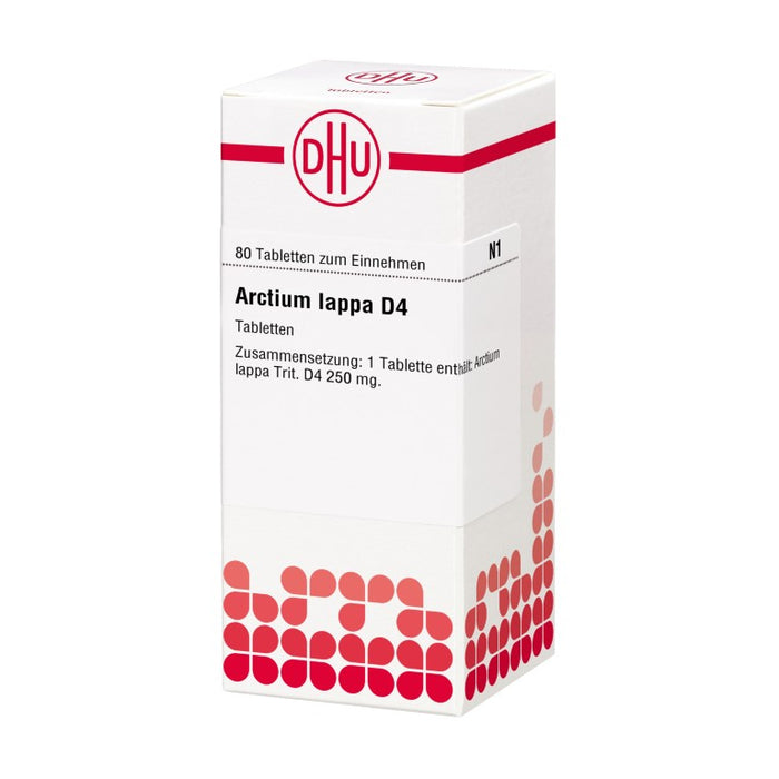 DHU Arctium lappa D4 Tabletten, 80 pcs. Tablets