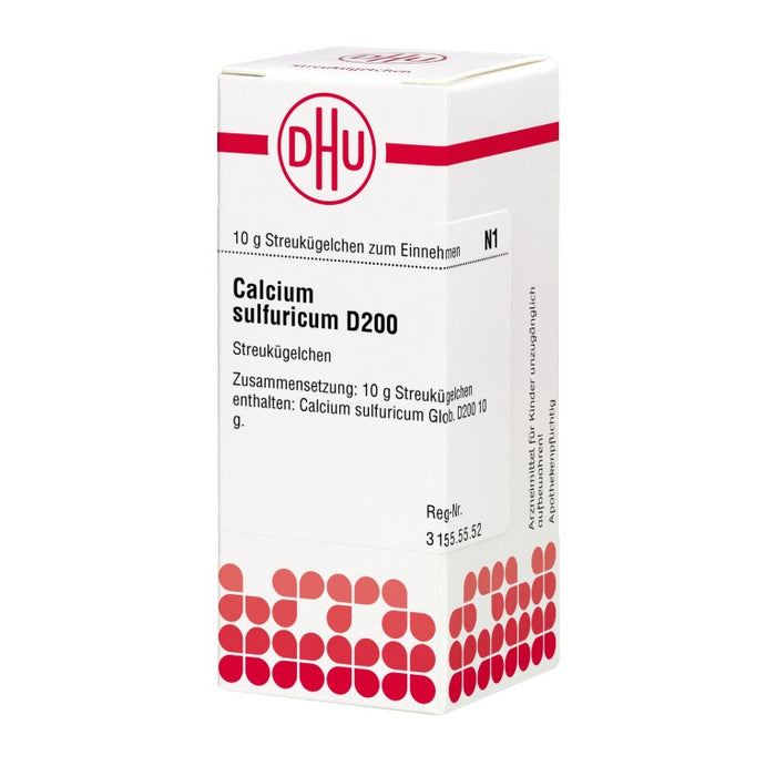 DHU Calcium sulfuricum D200 Streukügelchen, 10 g Globules