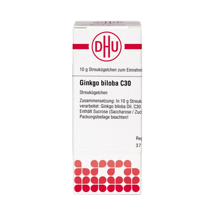 DHU Ginkgo biloba C30 Streukügelchen, 10 g Globuli