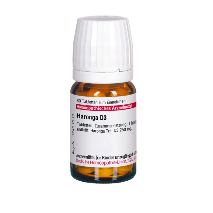 DHU Haronga D3 Tabletten, 80 St. Tabletten