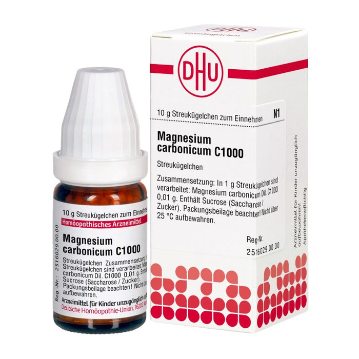 DHU Magnesium carbonicum C1000 Streukügelchen, 10 g Globuli