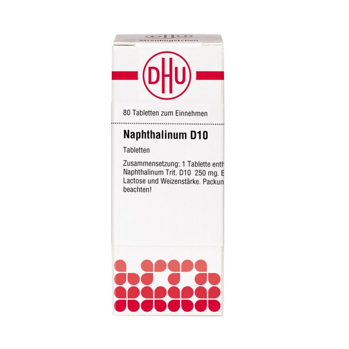 Naphthalinum D10 DHU Tabletten, 80 St. Tabletten