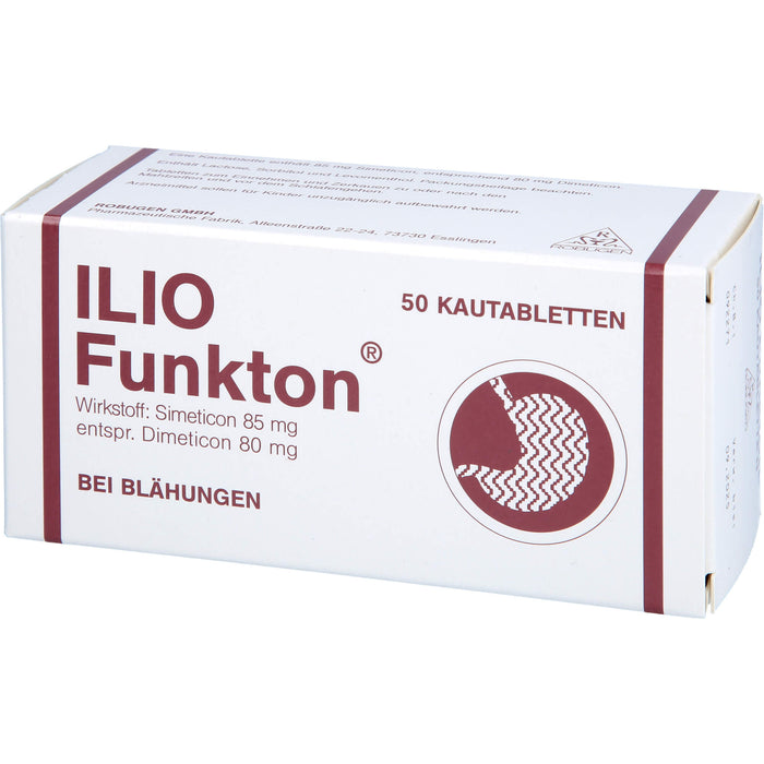 ROBUGEN Ilio-Funkton Kautabletten bei Blähungen, 50 pcs. Tablets