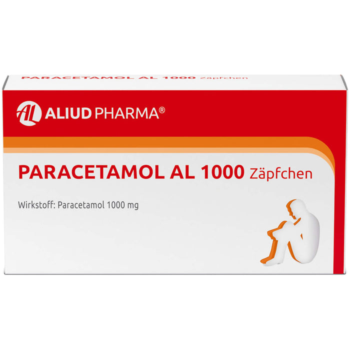 Paracetamol AL 1000 Zäpfchen, 10 pc Suppositoires