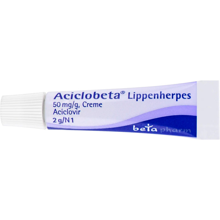 Aciclobeta Lippenherpes Creme, 2 g Cream