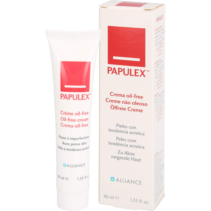 PAPULEX ölfreie Creme, 40 ml Crème