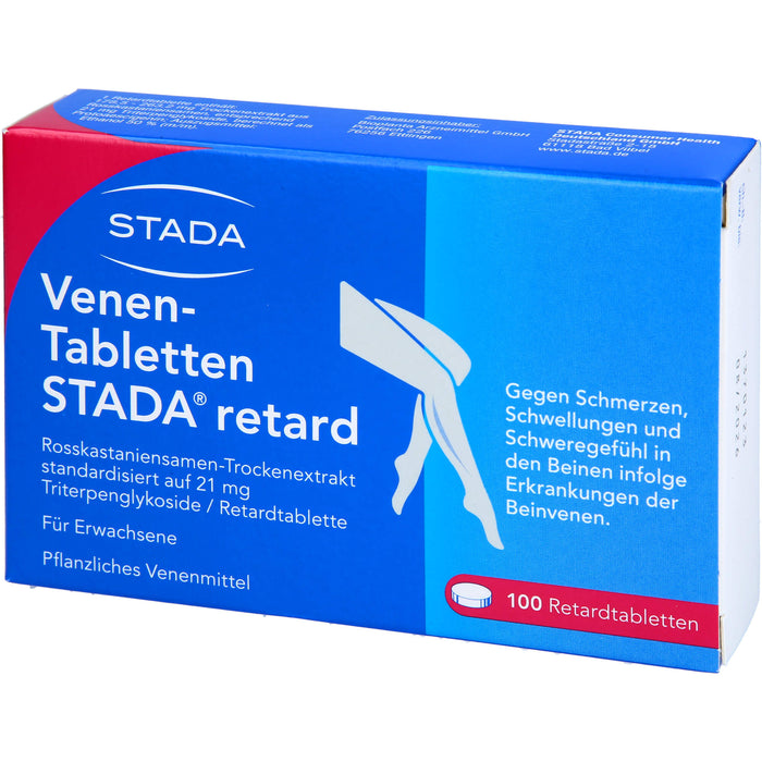 Venen-Tabletten STADA Retardtabletten, 100 pcs. Tablets