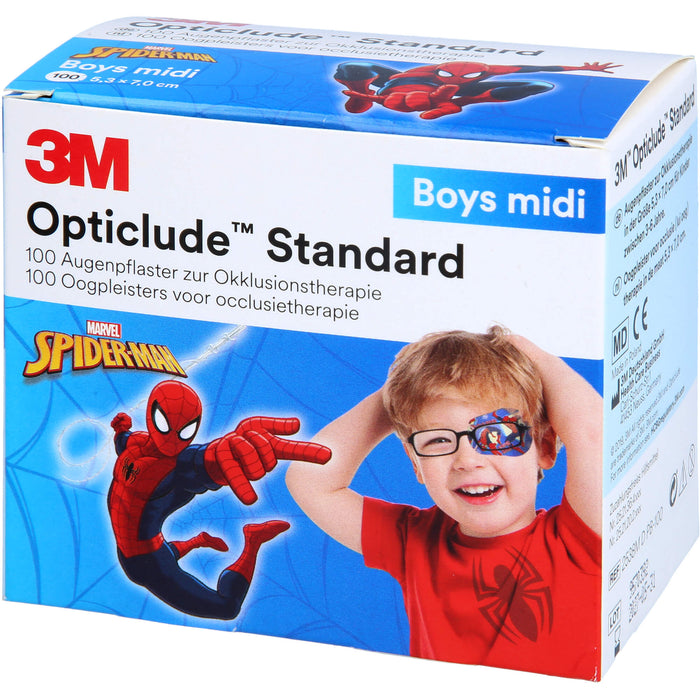 3M Opticlude Standard Boys Midi Disney Augenpflaster, 100 pcs. Patch