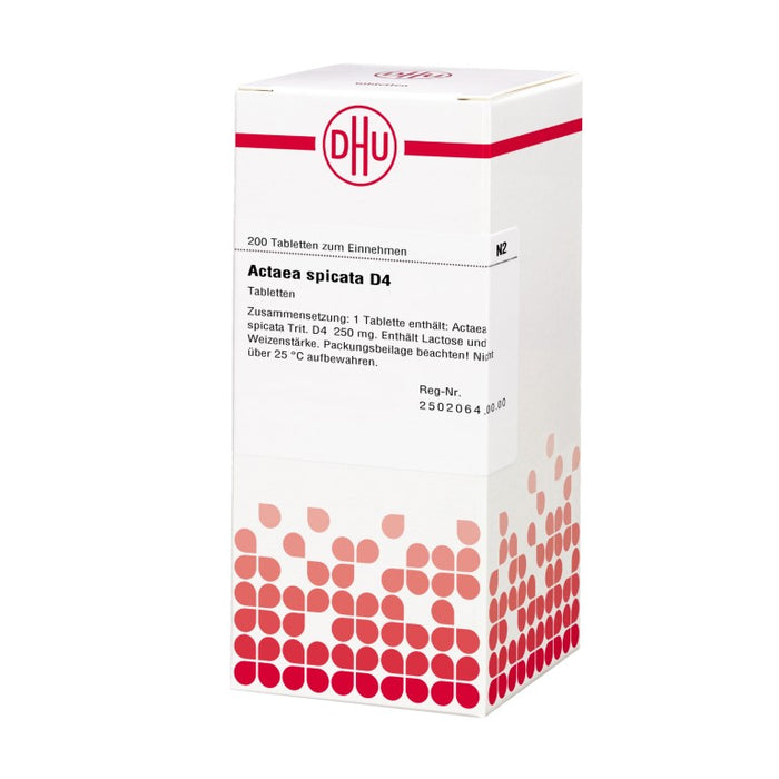 Actaea spicata D4 DHU Tabletten, 200 St. Tabletten