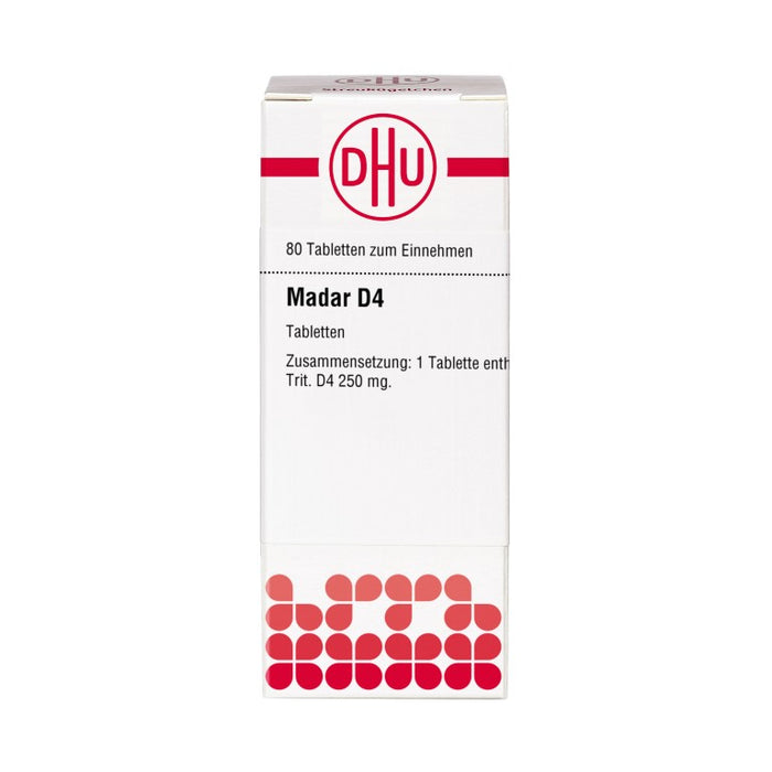 DHU Madar D 4 Tabletten, 80 St. Tabletten