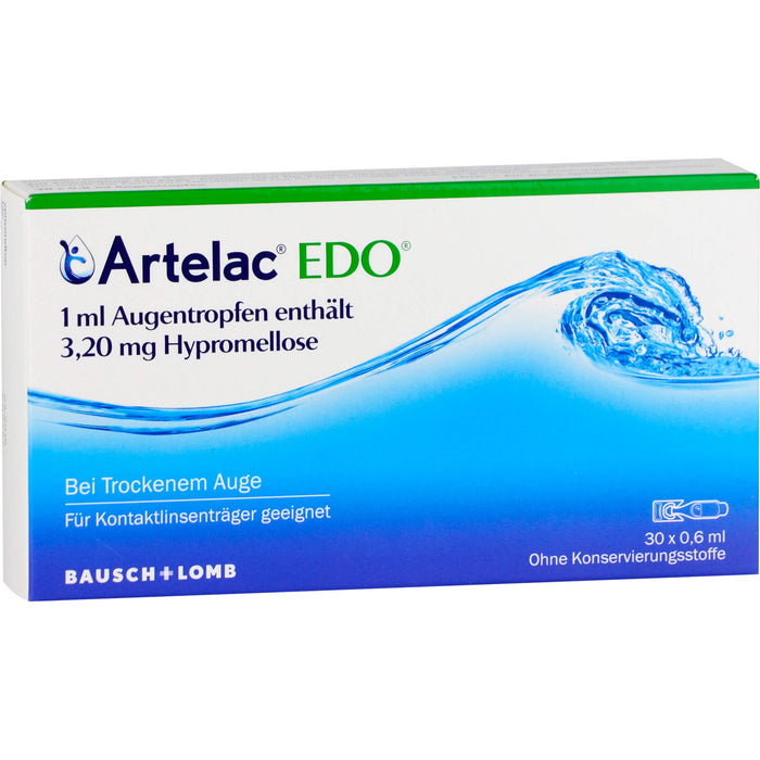 Artelac Augentropfen EDO, 30 pc Pipettes à dose unique