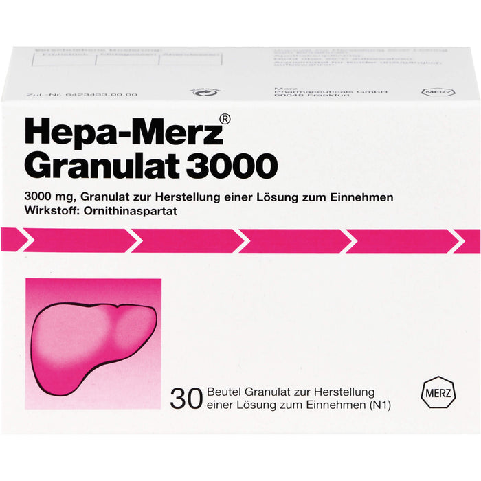 Hepa-Merz Granulat 3000 Lebertherapeutikum, 30 pcs. Sachets