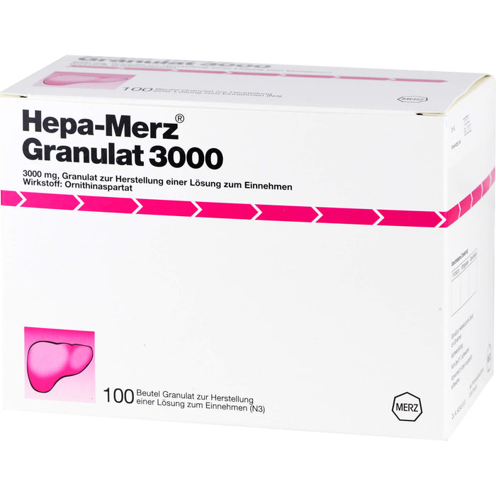 Hepa-Merz Granulat 3000 Lebertherapeutikum, 100 St. Beutel