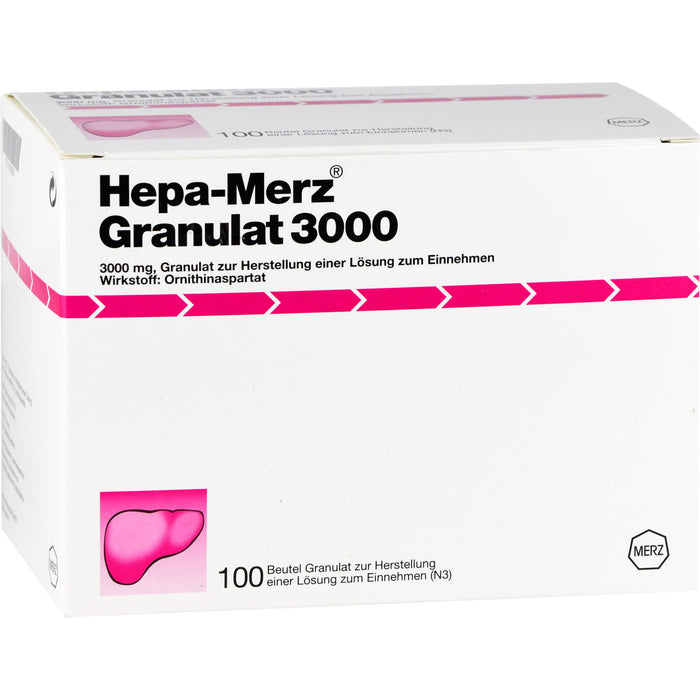 Hepa-Merz Granulat 3000 Lebertherapeutikum, 100 pc Sachets