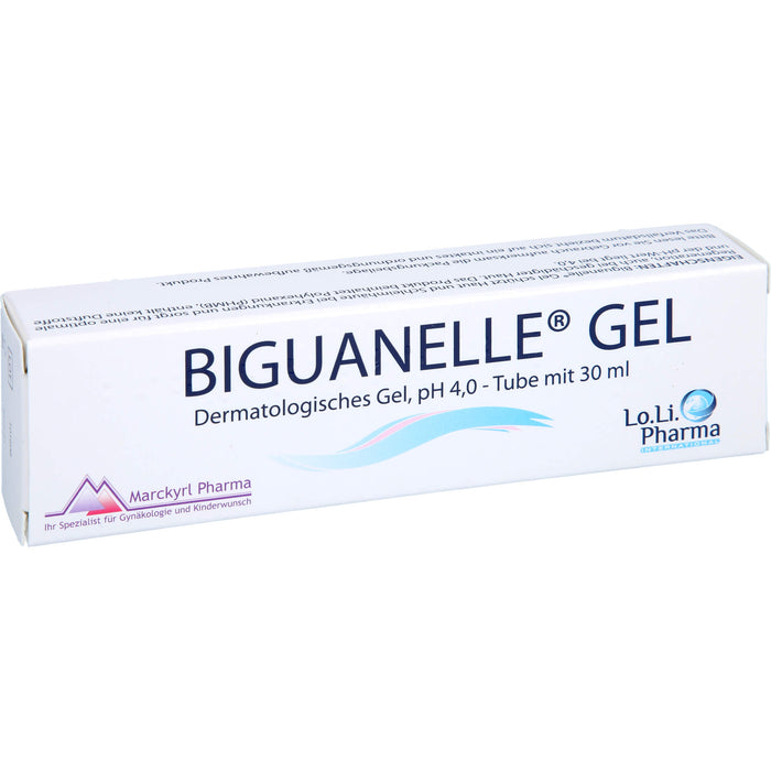 Biguanelle Gel schützt die Haut und die Schleimhaut während einer dermatologischen Infektion, 30 ml Gel