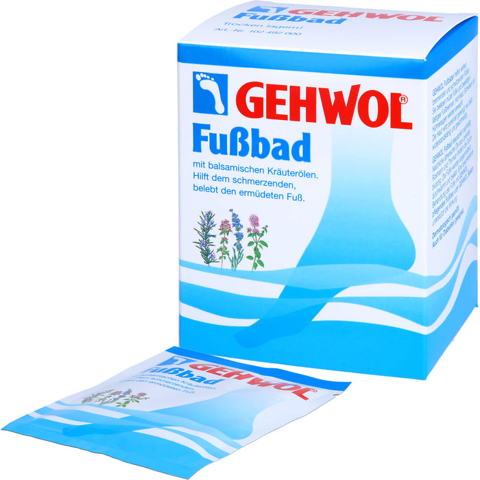 GEHWOL Fußbad 10 Portionsbeutel, 200 g Additif pour le bain